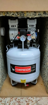 COMPRESOR DENTAL BADER SD120/8GL DE 50LITROS